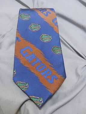 Florida Gators Mens Silk Tie